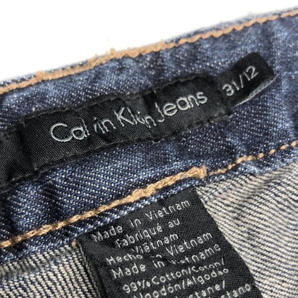 VINTAGE CALVIN KLEIN LEAN BOOT JEANS 12/31x30 ๐ฆ - Picture 2 of 14